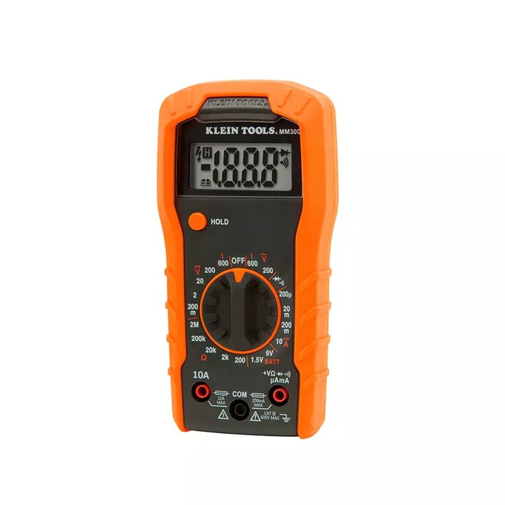 MULTIMETRO DIGITAL VOLTAJE CD 600V Y CA 600V, KLEIN