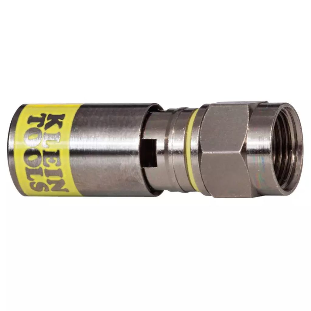 CONECTOR COMPRESION UNIVERSAL F RG6 PAQUETE (50 PZAS), KLEIN