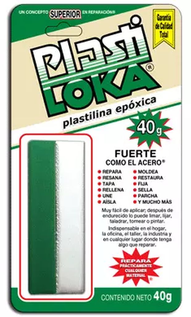 ADHESIVO EPOXICO EN PLASTILINA 40 GR (1.35 OZ) (PLASTILOKA), KOLA LOKA