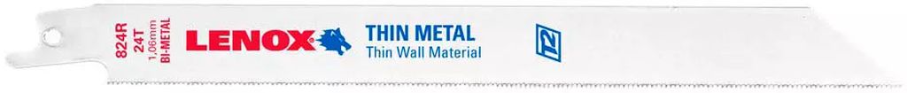 SEGUETA P/SIERRA SABLE BIM 08" X 24 DPP P/METAL (824R), LENOX