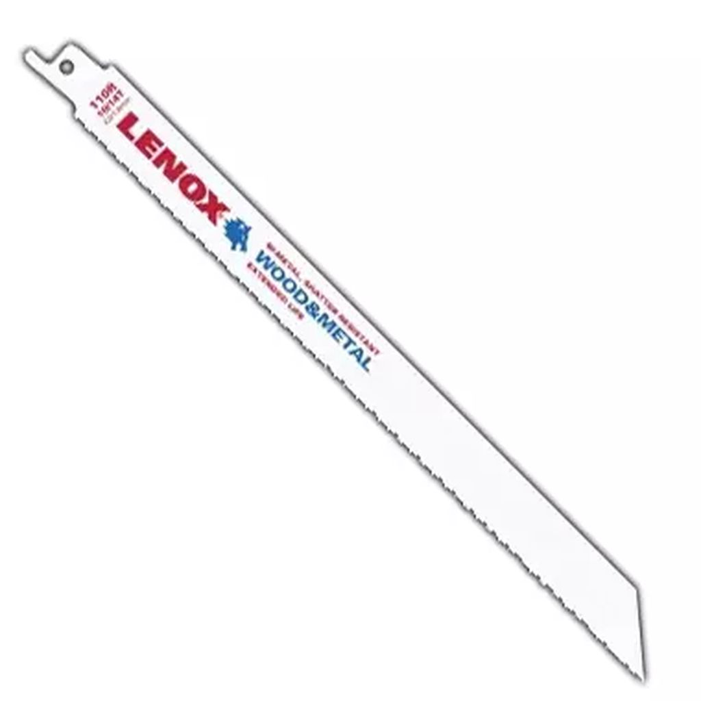 SEGUETA PARA SIERRA SABLE BIM 12" X 10/14 DPP MADERA Y METAL (110R), LENOX