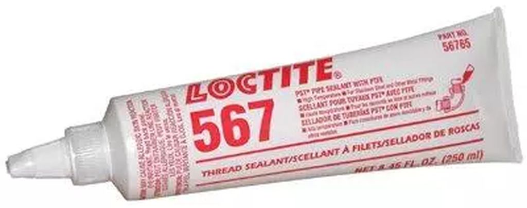 SELLADOR DE ROSCA C/PTFE ALTA TEMP. 250 ML (567-41), LOCTITE