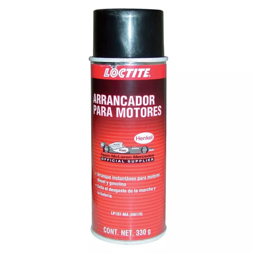 ARRANCADOR PARA CARBURADOR AUTOMOTRIZ 330 GR, LOCTITE AUTOMOTRIZ