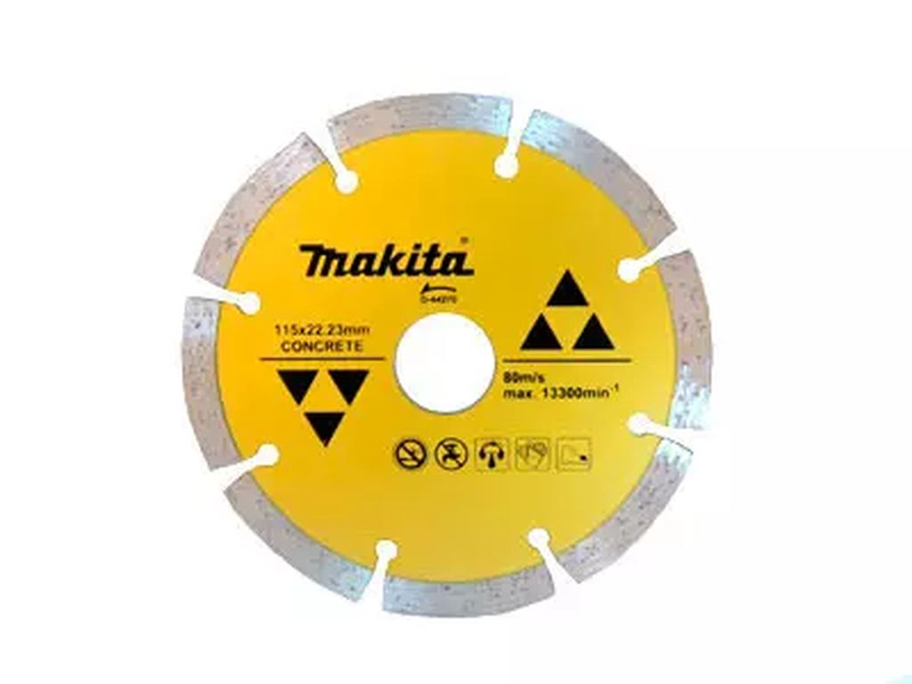DISCO DE DIAMANTE 4.1/2"X0.06"X7/8" RIN SEGMENTADO USOS GENERALES, MAKITA