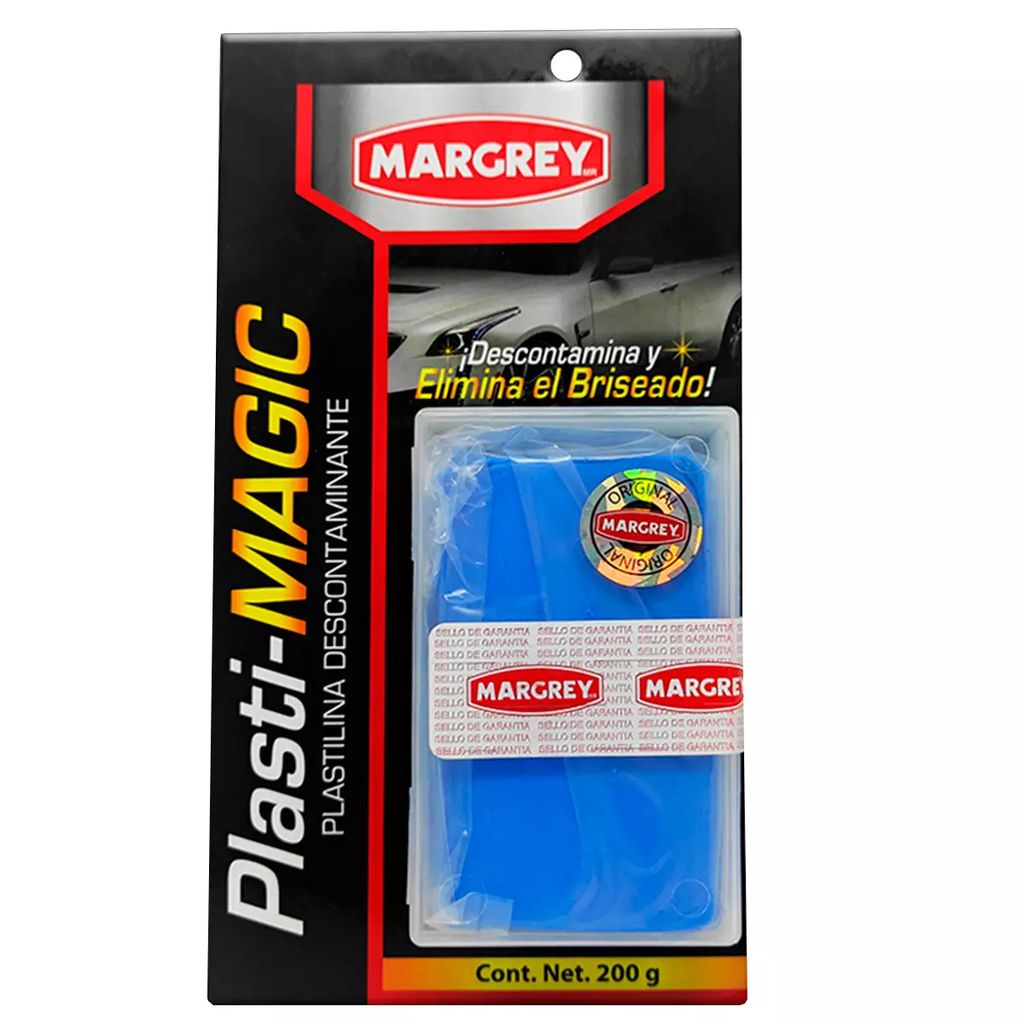 PLASTILINA DESCONTAMINANTE 200GR (PLASTI-MAGIC), MARGREY