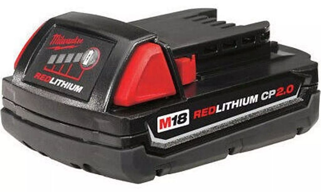 BATERIA 18 V 2.0AH COMPACTA M18 REDLITHIUM, MILWAUKEE