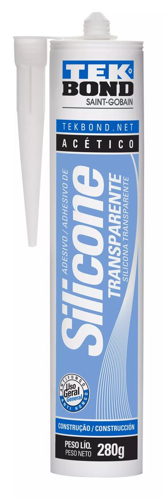 SILICON  USO GENERAL TEKBOND 280G TRANSPARENTE, TEKBOND