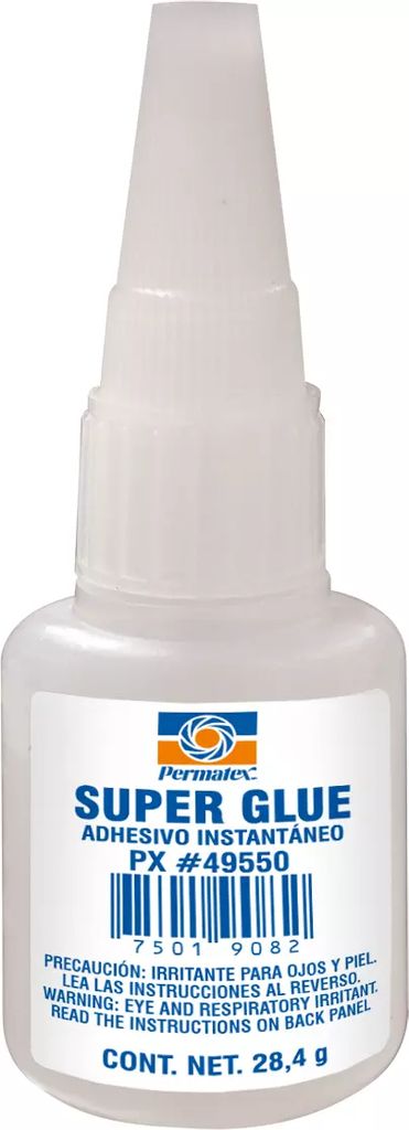 ADHESIVO INSTANTANEO USO INDUSTRIAL VISCOSIDAD CP 120 28.4 GR (1.00 OZ) (SUPER GLUE TIPO 2), PERMATEX