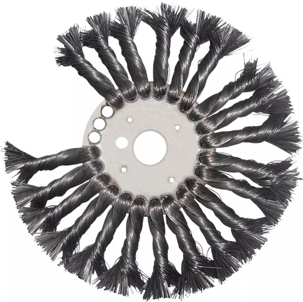 CARDA CIRCULAR ALAMBRE TRENZADO 6"X0.014"X25/32"X5/8" ACERO, PERFECT