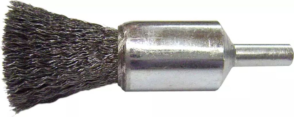 CARDA BROCHA ALAMBRE ONDULADO 3/4"X0.006"X1/4" CON VASTAGO ACERO, PERFECT