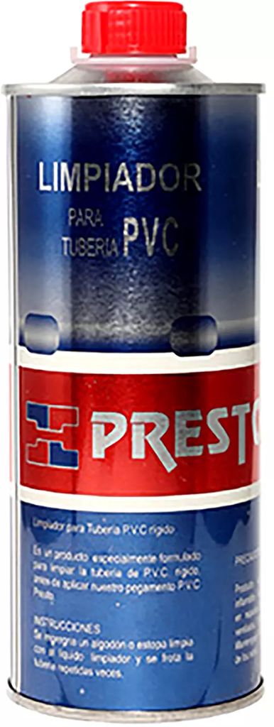 LIMPIADOR DE PVC 500 ML (PVC CLEANER), PRESTO
