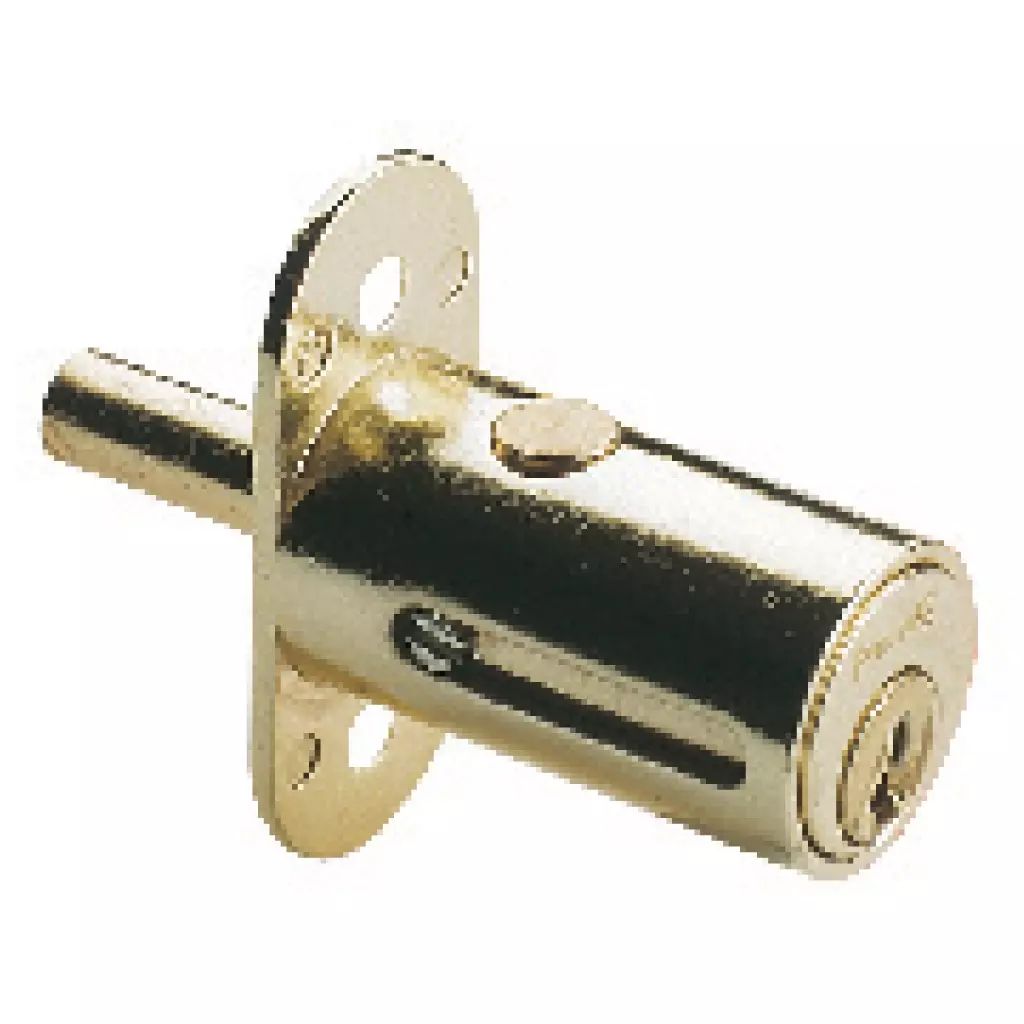 CERRADURA PARA MUEBLE PUERTA CORREDIZA LATONADA, PHILLIPS