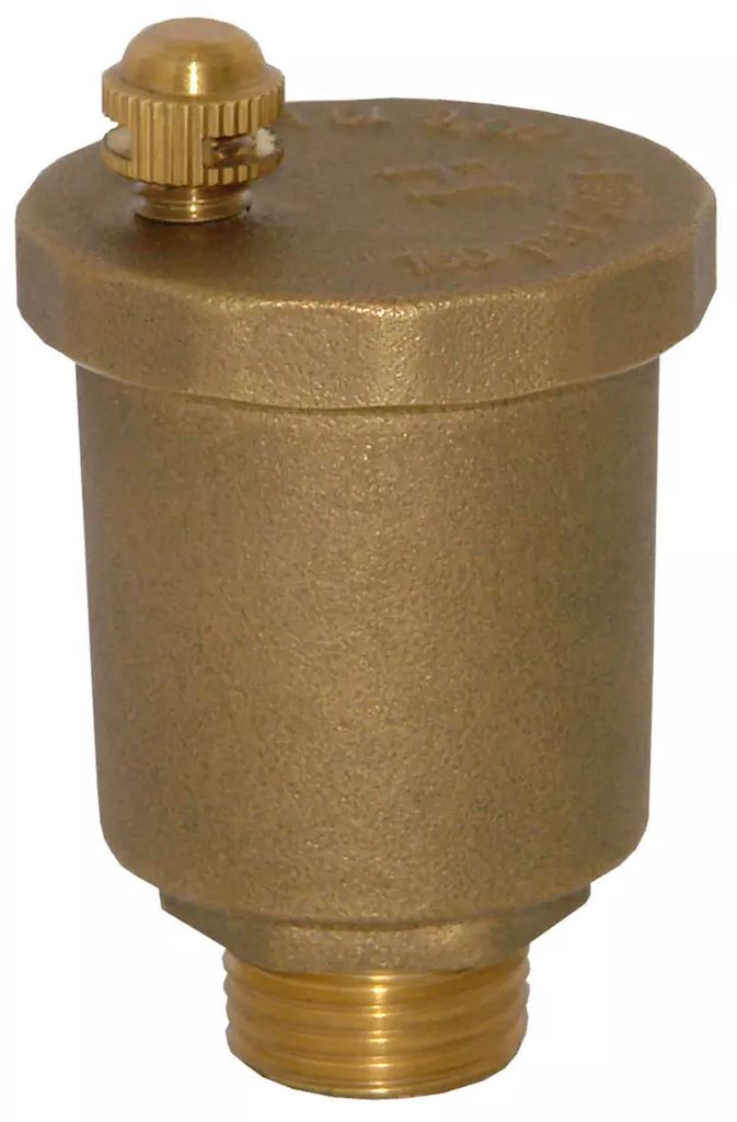 VALVULA EXPULSADORA DE AIRE DE 13mm DE LATON, RUGO