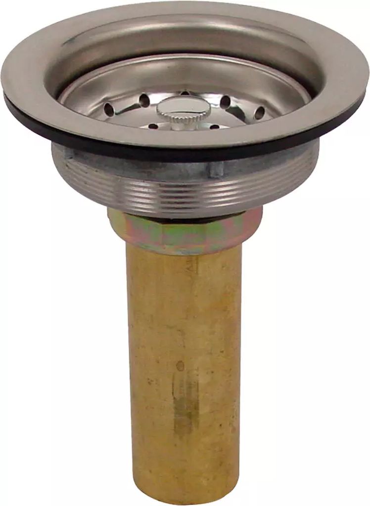 CONTRA CANASTA AC. INOX. C/TUBO ACERO INOX., RUGO