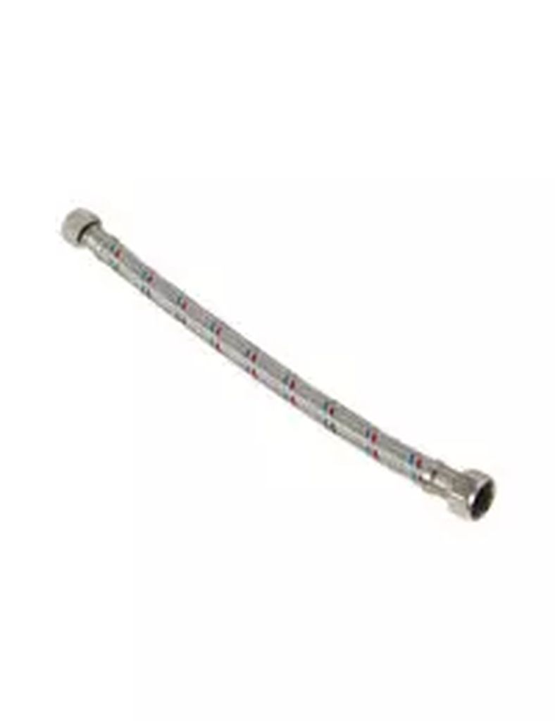 MANGUERA PARA BOILER FLEXIBLE DE ALUMINIO 60CM SALIDA 1/2"X3/4" (MAXIBOILER), RUGO