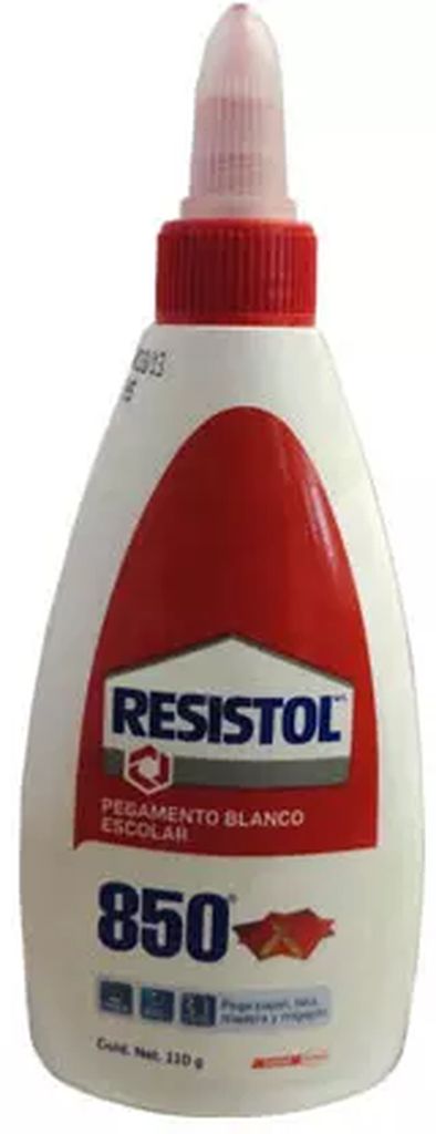 PEGAMENTO BLANCO 110 GR (3.88 OZ) MULTIUSOS (850 ESCOLAR), RESISTOL