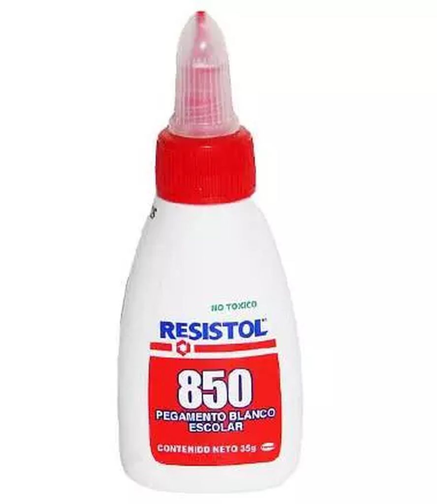 PEGAMENTO BLANCO 35 GR (1.23 OZ) MULTIUSOS (850 ESCOLAR), RESISTOL