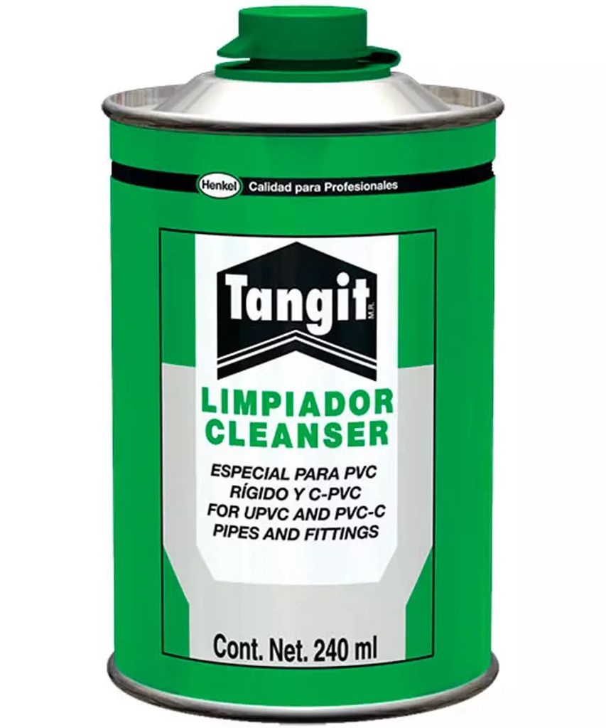 LIMPIADOR DE PVC Y CPVC 240 ML, TANGIT