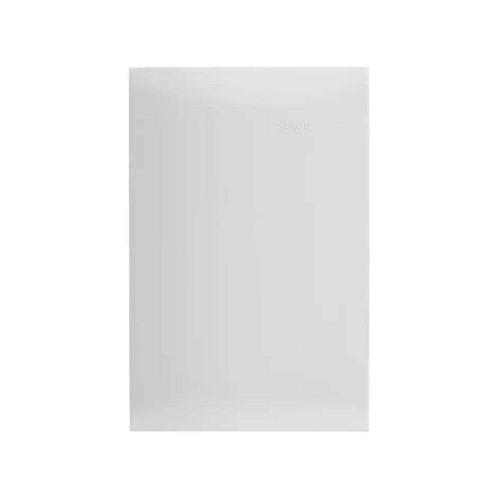 PLACA CIEGA CON CHASIS BLANCA, SIMON