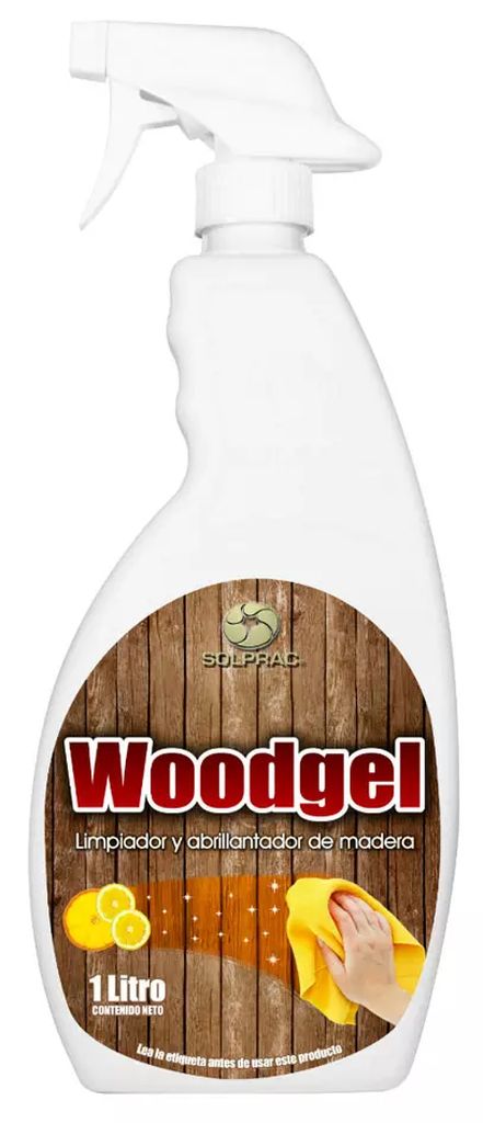 ABRILLANTADOR PARA SUPERFICIES DE MADERA 1 LT (WOODGEL), SOLPRAC