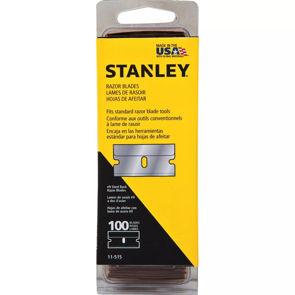 HOJAS DE REPUESTO PARA ESCARIADOR (100 PZAS) 28-500, STANLEY