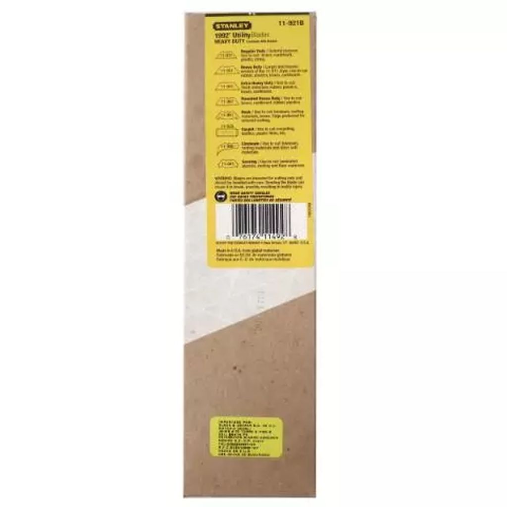 REPUESTO PARA CUTTER CUCHILLA CORTA (400 PIEZAS), STANLEY