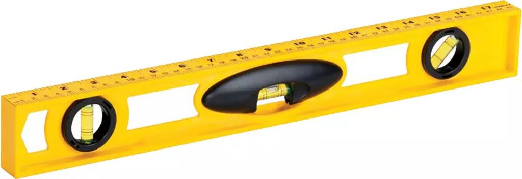 NIVEL DE RESINA 18" ESTRUCTURAL 3 GOTAS, STANLEY