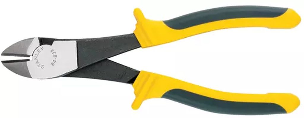 PINZA PARA ELECTRICISTA 8" DE CORTE DIAGONAL, STANLEY