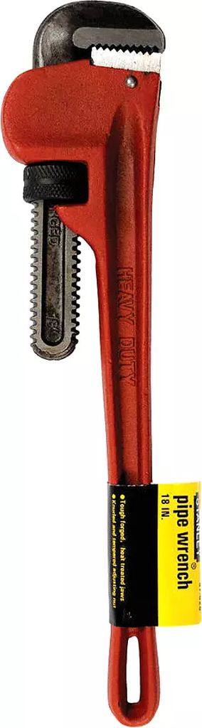LLAVE PARA TUBO STILLSON 18" HIERRO, STANLEY