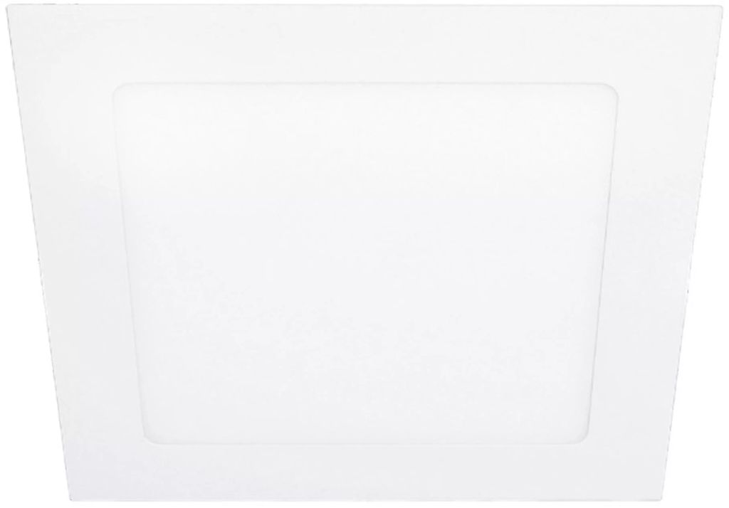 LAMPARA TIPO PANEL DE LED DE EMPOTRAR CUADRADA 12W LUZ BLANCA 4000K 720LM 110-220V (BRIGHTON VII), TECNOLITE