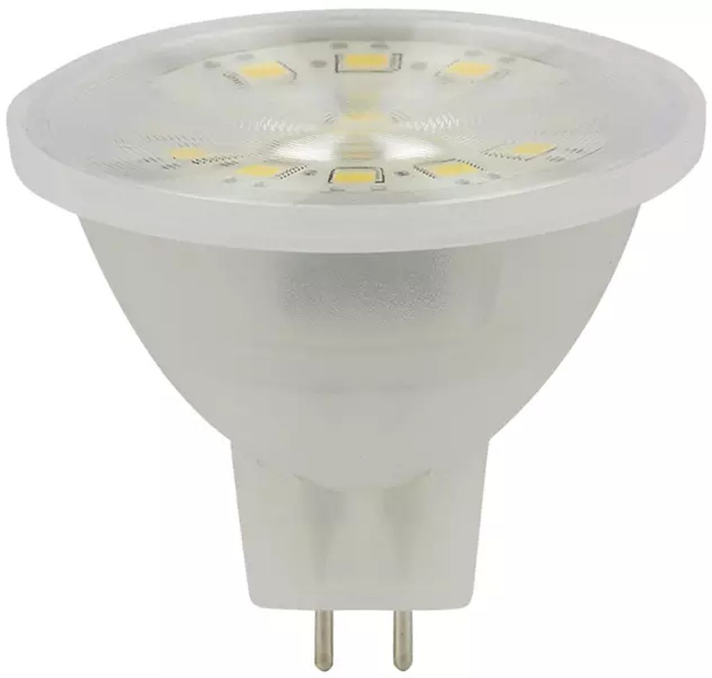 FOCO LED MR16 03 W 12 V LUZ DE BLANCA 6500 K 200 LM BASE GX5.3, TECNOLITE
