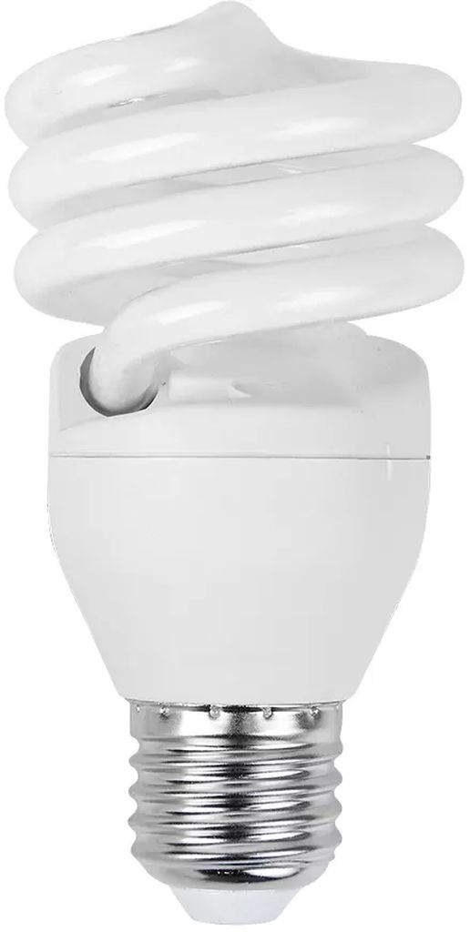 FOCO AHORRADOR ESPIRAL 20 W LUZ DE DIA 6500 K 1300 LM BASE E27 T2, TECNOLITE