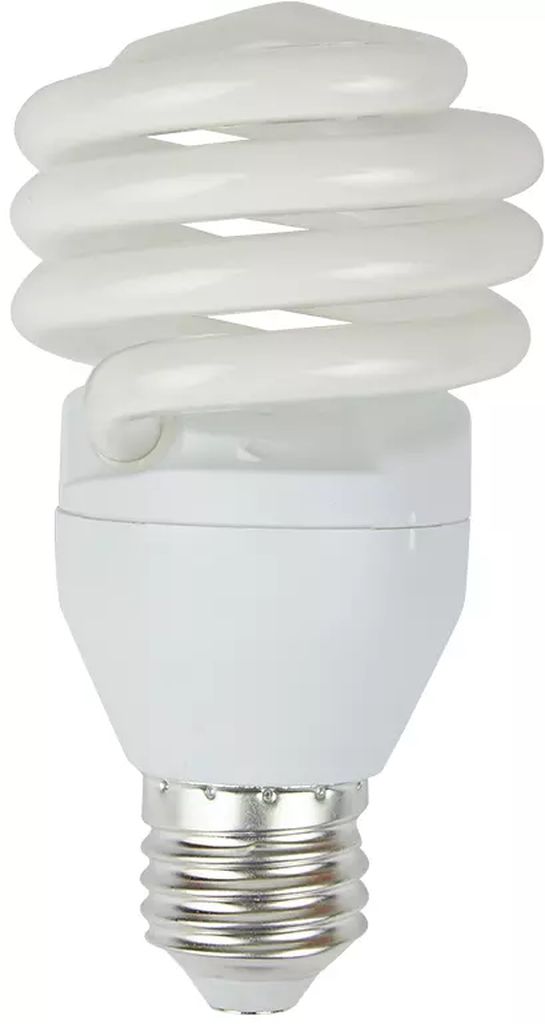 FOCO AHORRADOR ESPIRAL 23 W LUZ DE DIA6500 K 1600 LM BASE E27 T2, TECNOLITE