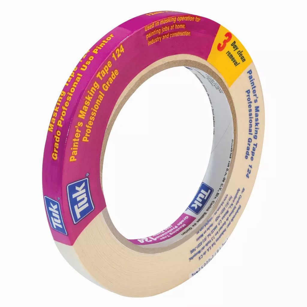 CINTA MASKING 12X50 PROFESIONAL AMBIENTE124, TUK