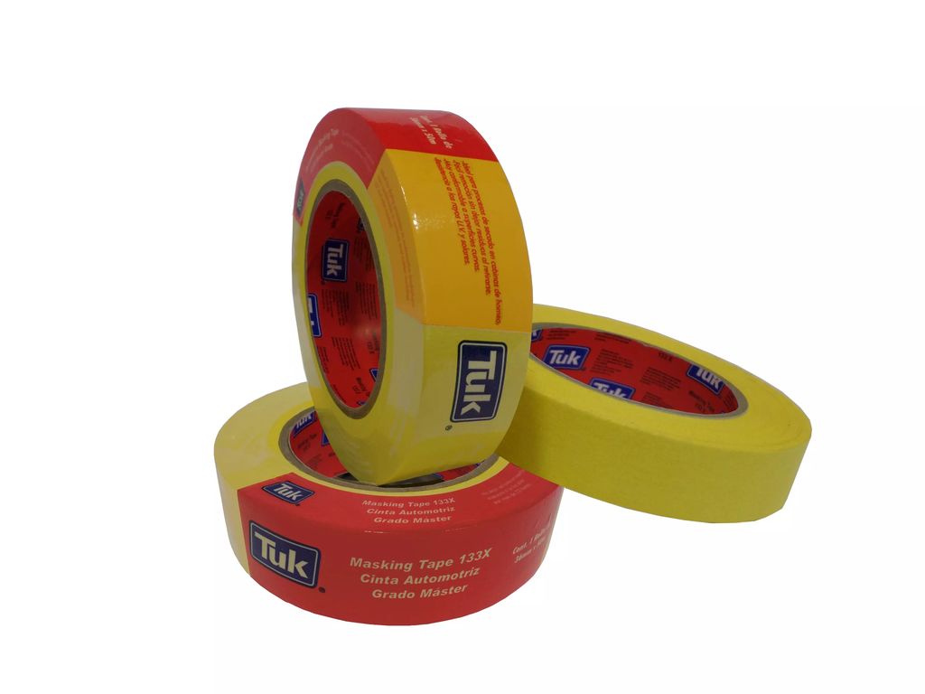 CINTA MASKING 6MM X 50M PARA REPINTADO AUTOMOTRIZ GRADO MASTER 133X, TUK