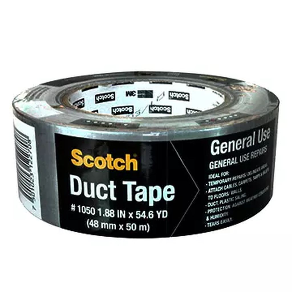 CINTA PARA DUCTO 48MM X 50MT GRIS MULTIUSO, 3M
