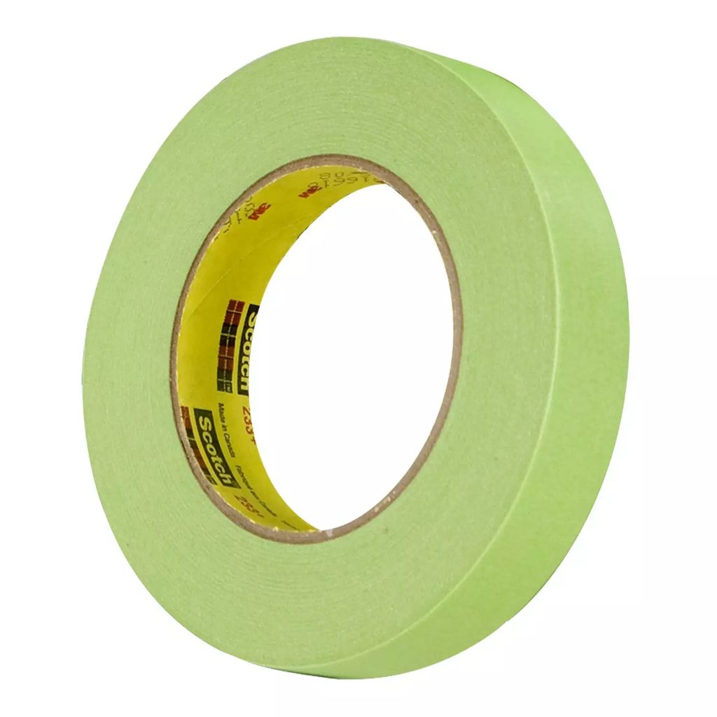 CINTA MASKING TAPE 233+ VERDE PARA ENMASCARAR 36 MM  X 55 MT, 3M