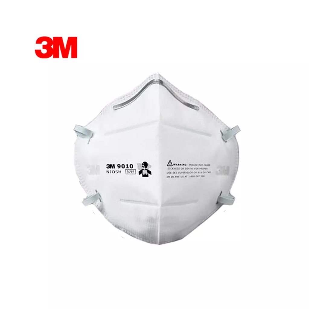 MASCARILLA PLEGABLE PARA POLVOS CON CLIP NASAL DE ALUMINIO APROB NIOSH N95, 3M