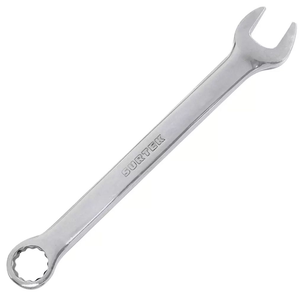 LLAVE COMBINADA 1/4" 12 PTAS PULIDO ESPEJO, SURTEK