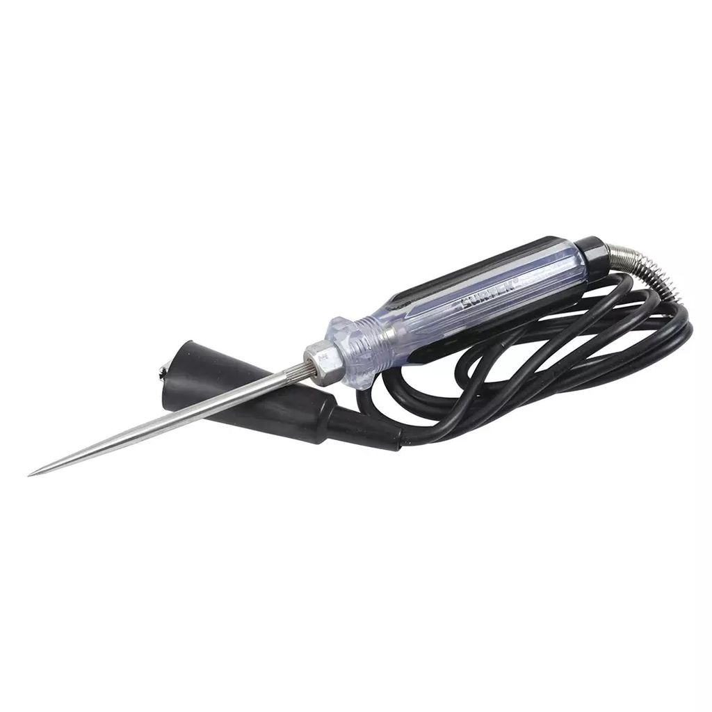 PROBADOR DE CORRIENTE AUTOMOTRIZ  DE CIRCUITOS DE CD USO RUDO 24 VOLTS (18.5CM), SURTEK