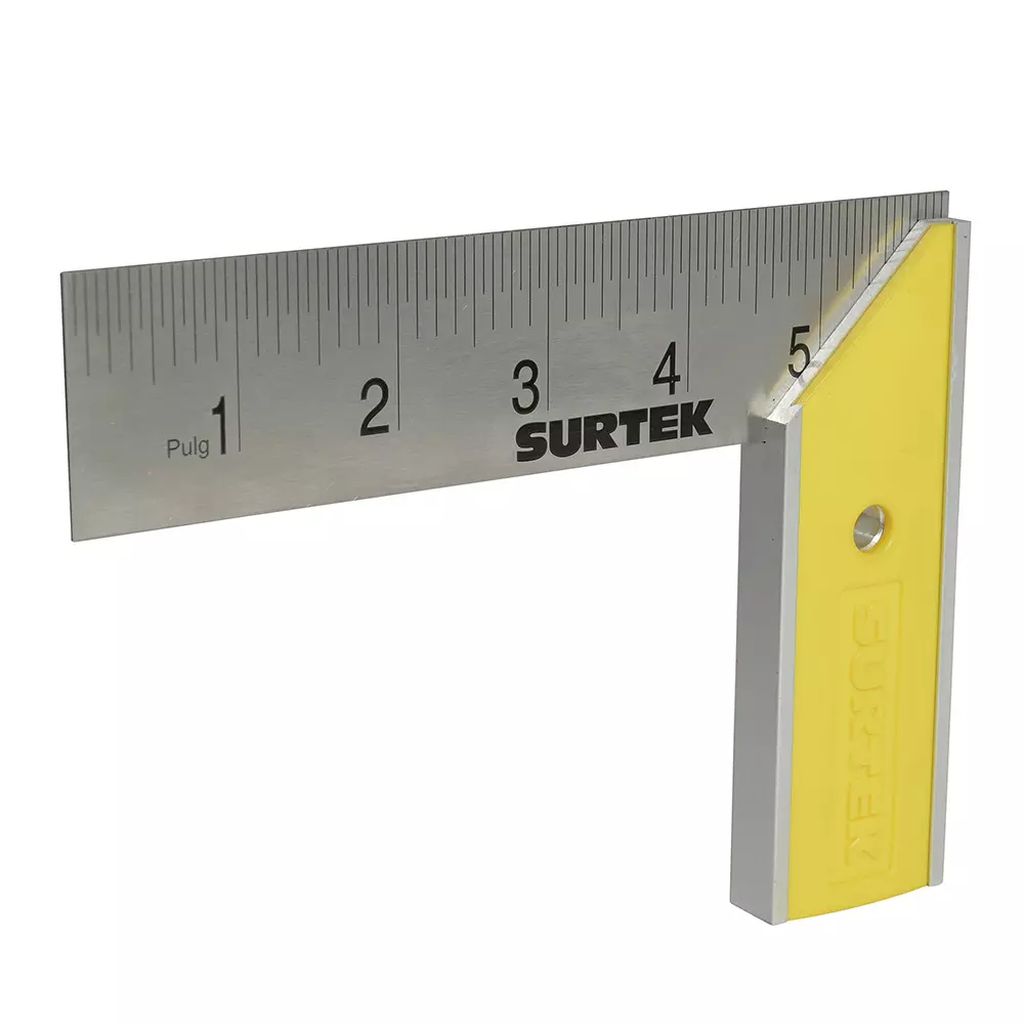ESCUADRA PARA CARPINTERO 6 MANGO ZAMAC, SURTEK