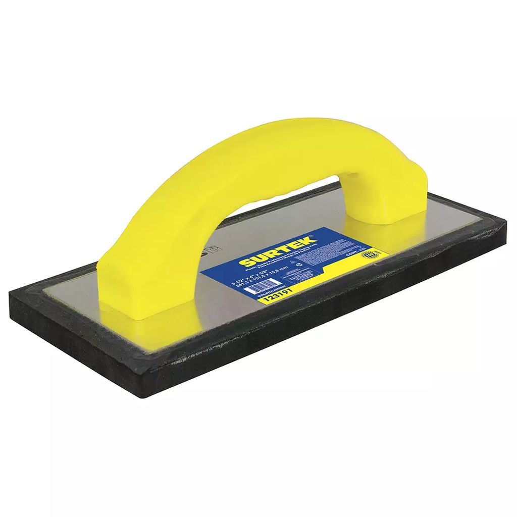 FLOTA 9.1/2"X4"X5/8" MANGO PLASTICO, SURTEK