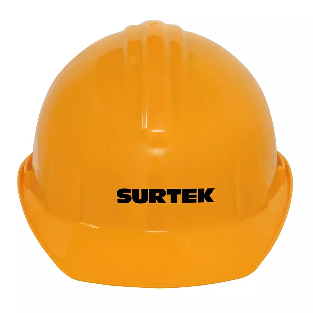 CASCO DE SEGURIDAD NARANJA AJUSTE DE INTERVALOS, SURTEK