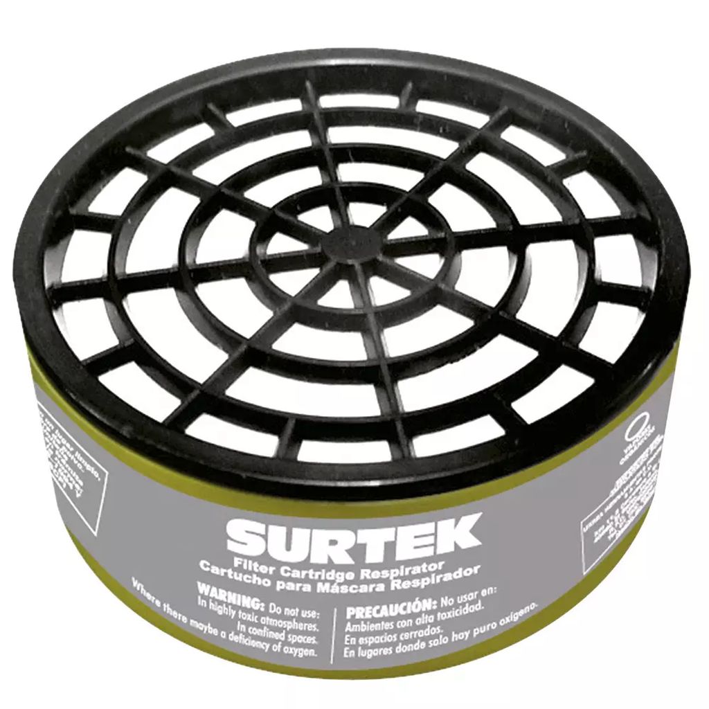 CARTUCHO P/RESPIRADOR P/VAPORES ORGANICOS Y GASES ACIDOS, SURTEK