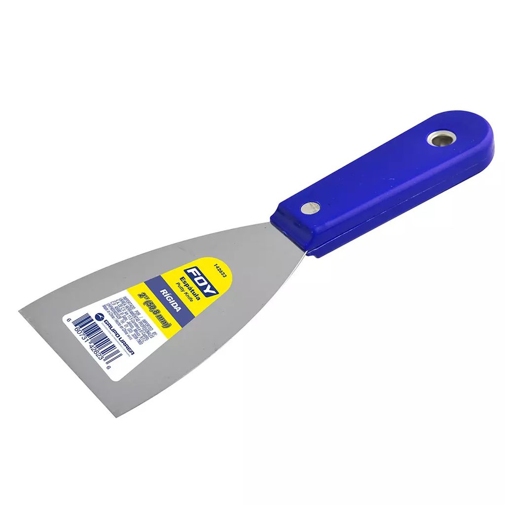 ESPATULA RIGIDA 2 MANGO PLASTICO, FOY