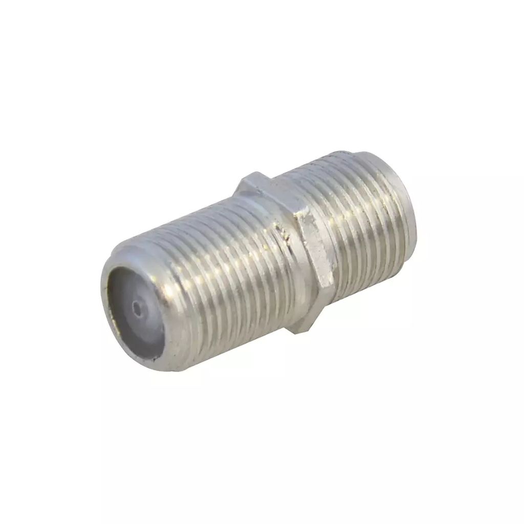 CONECTOR DE UNION SENCILLO COAXIAL RG6 (BOLSA CON 4 PZAS), SURTEK