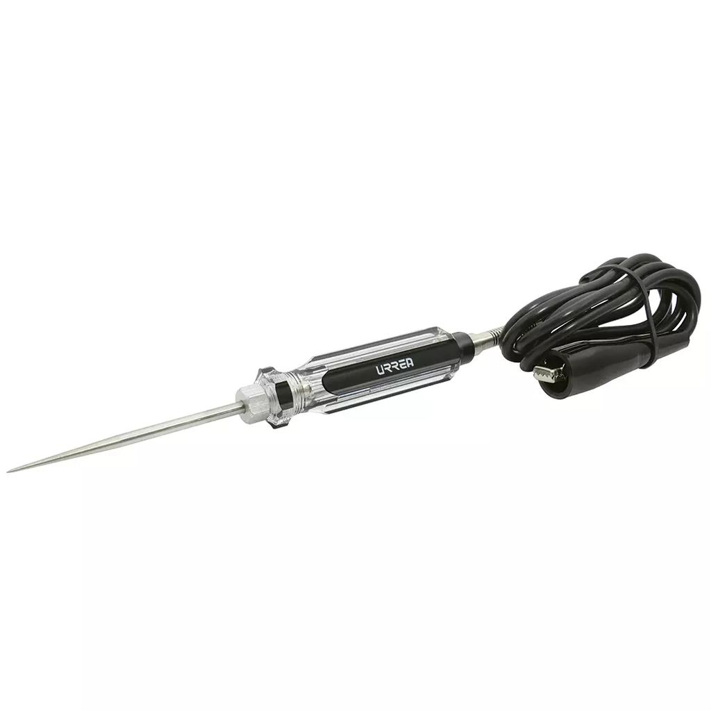 PROBADOR DE CORRIENTE AUTOMOTRIZ DE CIRCUITOS DE CD USO RUDO 28 VOLTS (18.5CM), URREA