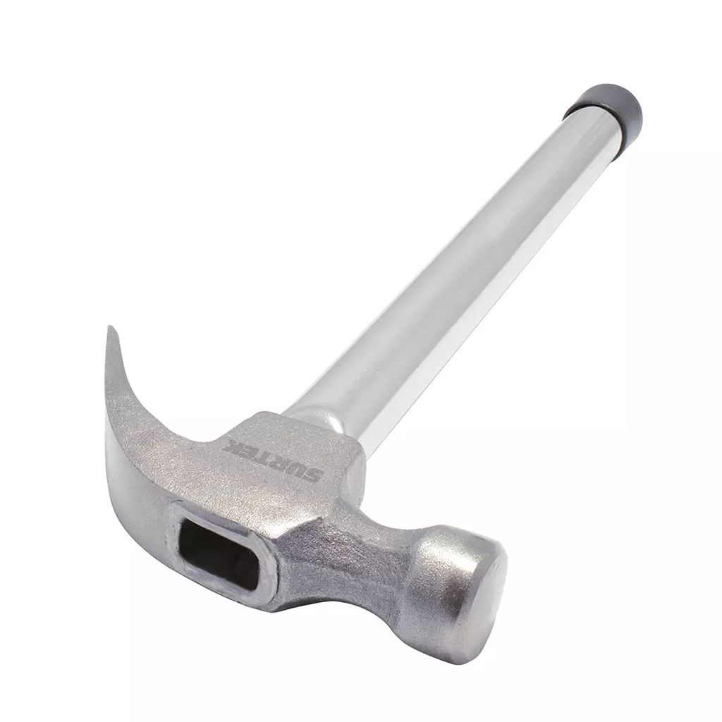 MARTILLO DE UÑA CURVA 16OZ MANGO 14" TUBULAR, SURTEK