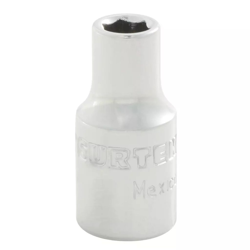DADO CUADRO 1/4"X7/32" CORTO 6 PTAS., SURTEK