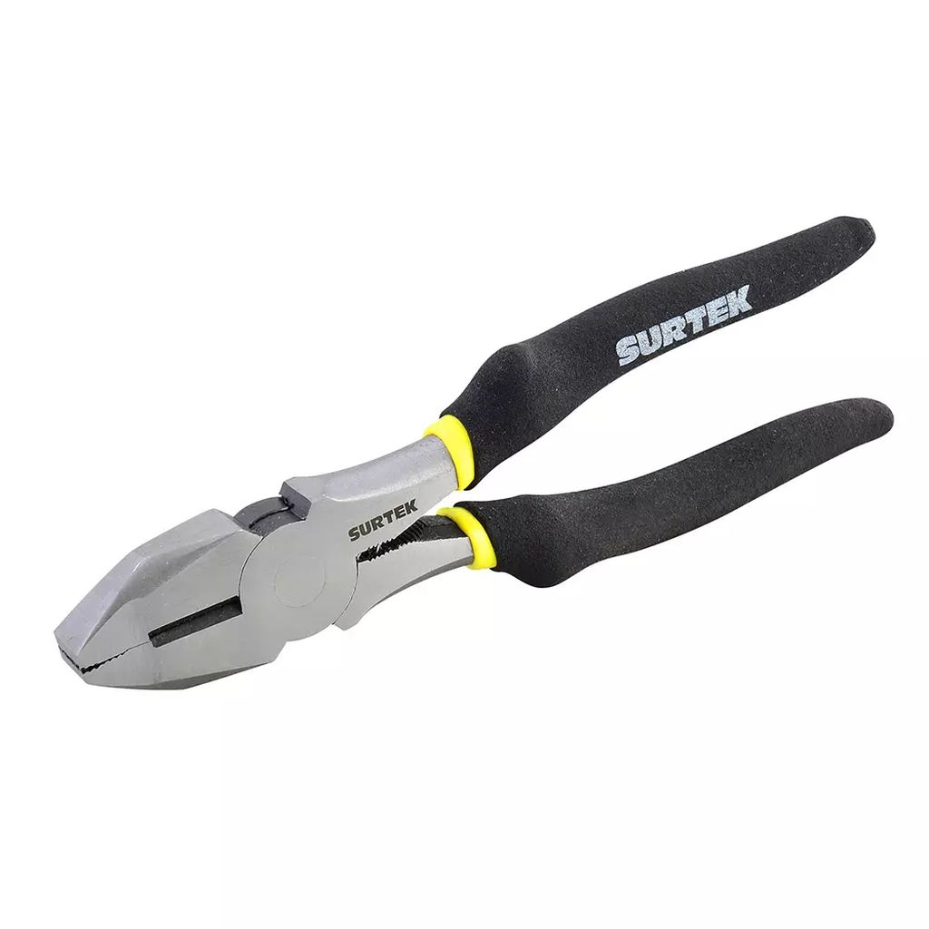 PINZA PARA ELECTRICISTA 8" UNIVERSAL CORTE LATERAL, SURTEK